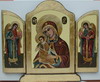 Mother of God with Archangels Michele and Gabriele (Open)