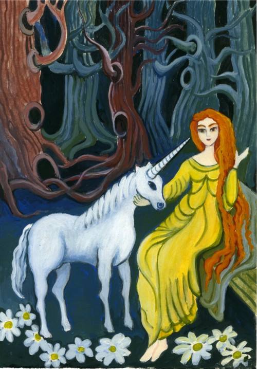 The fairy and the unicorn